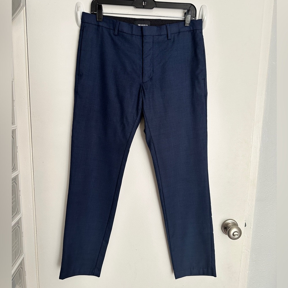 The Kooples Navy Dress Pants - Classic Tailored Fit